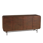 Alix - Sideboard - Dark Brown/Black