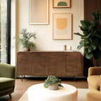 Alix - Sideboard - Dark Brown/Black