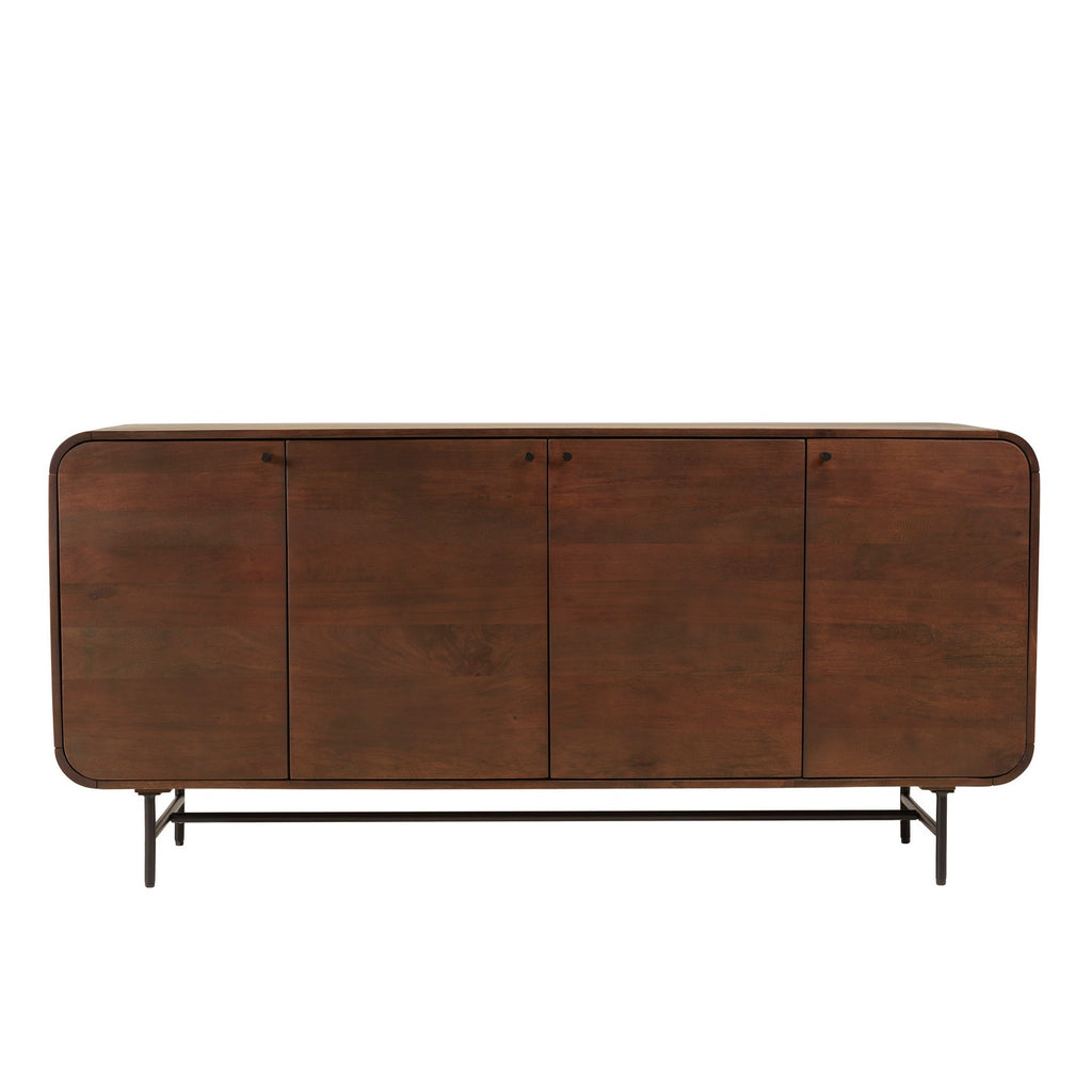 Alix - Sideboard - Dark Brown/Black