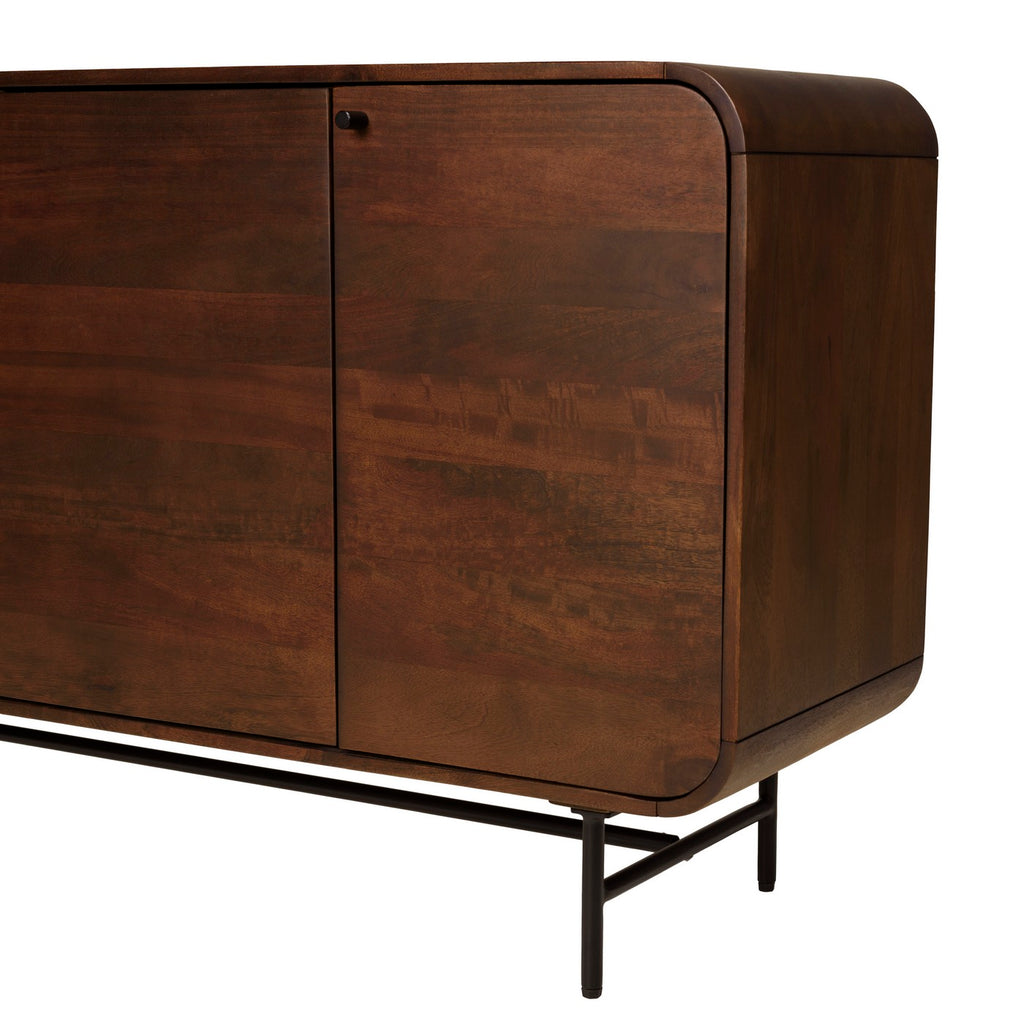 Alix - Sideboard - Dark Brown/Black