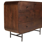 Alix - Sideboard - Dark Brown/Black