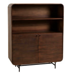 Alix - Sideboard - Dark Brown/Black