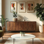 Alix - Sideboard - Dark Brown/Black