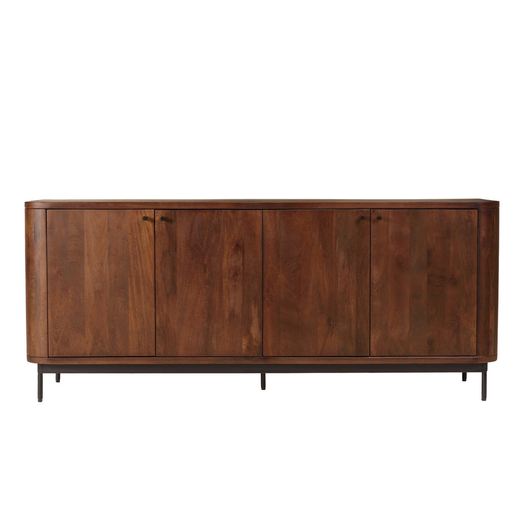 Alix - Sideboard - Dark Brown/Black
