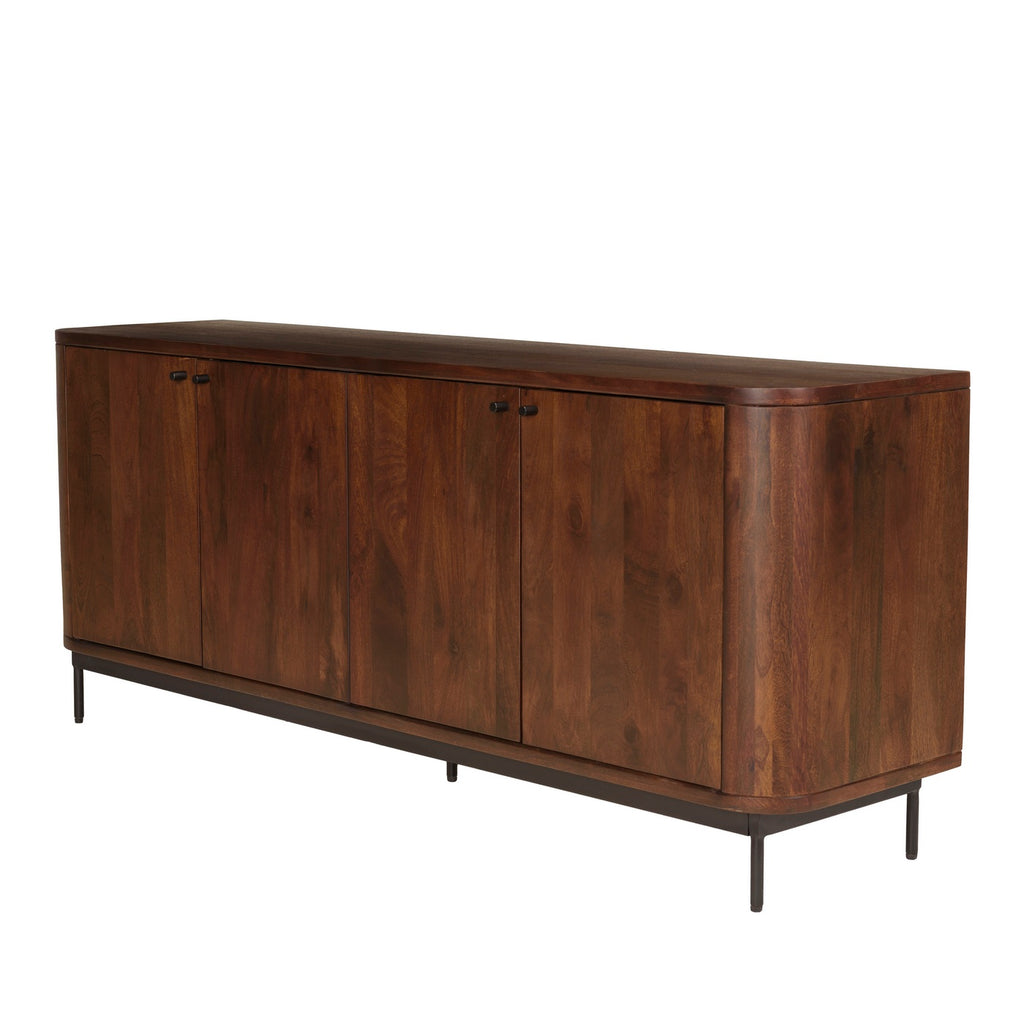 Alix - Sideboard - Dark Brown/Black