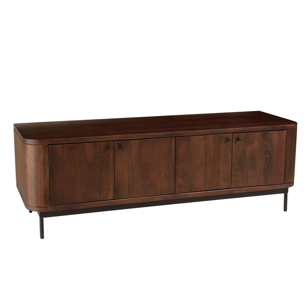 Alix - TV Unit - Dark Brown/Black