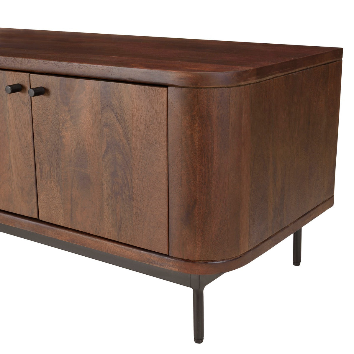 Alix - TV Unit - Dark Brown/Black