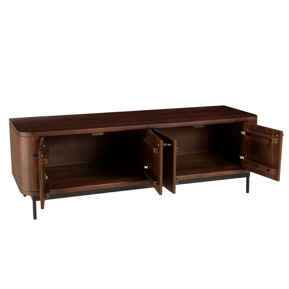 Alix - TV Unit - Dark Brown/Black