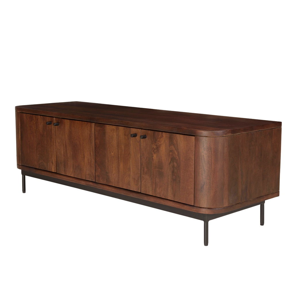 Alix - TV Unit - Dark Brown/Black