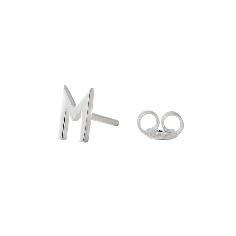 Boucle D'Oreille - Archetypes A-Z - 1 Pièce - Argent - Plusieurs Choix Disponibles