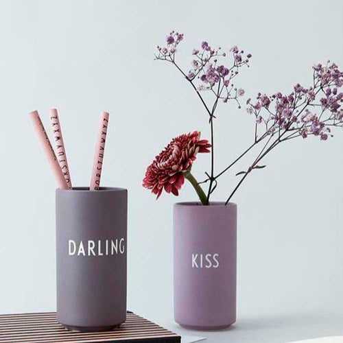 Vase - Plusieurs Mots Disponibles - 5 Coloris