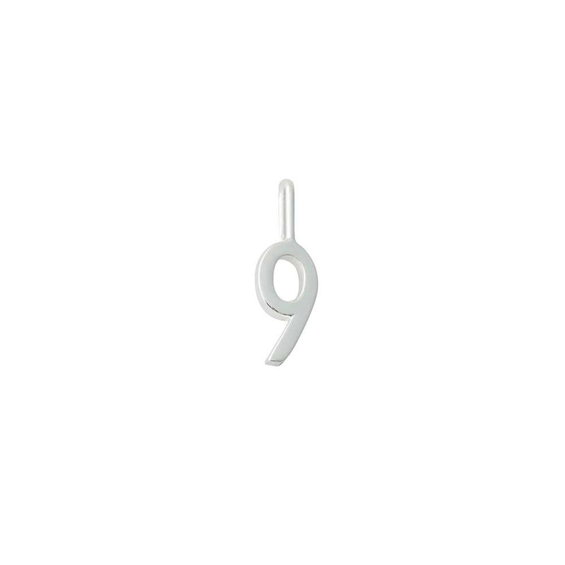 Bijou Charm - Lucky Numbers - 10mm - Argent - Plusieurs Choix Disponibles