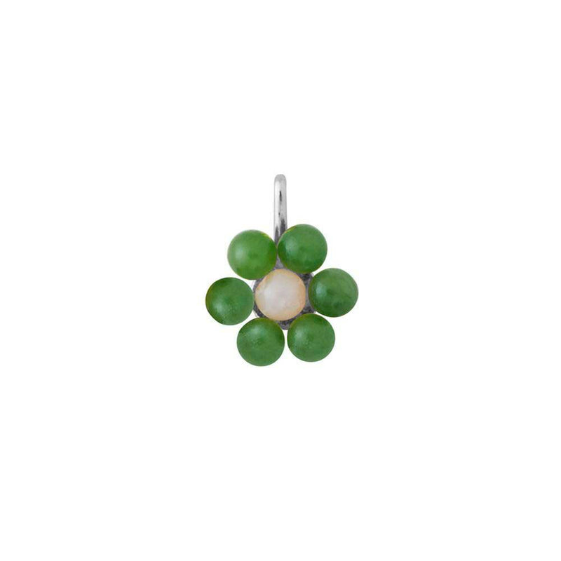 Bijou Charm - My Flower Bicolore - 10mm - Argent - 2 Coloris