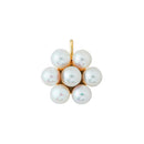 Bijou Charm - My Flower Monochrome Pearl - 16mm - Plaqué Or