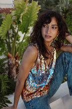 Claudia Top - Sequins