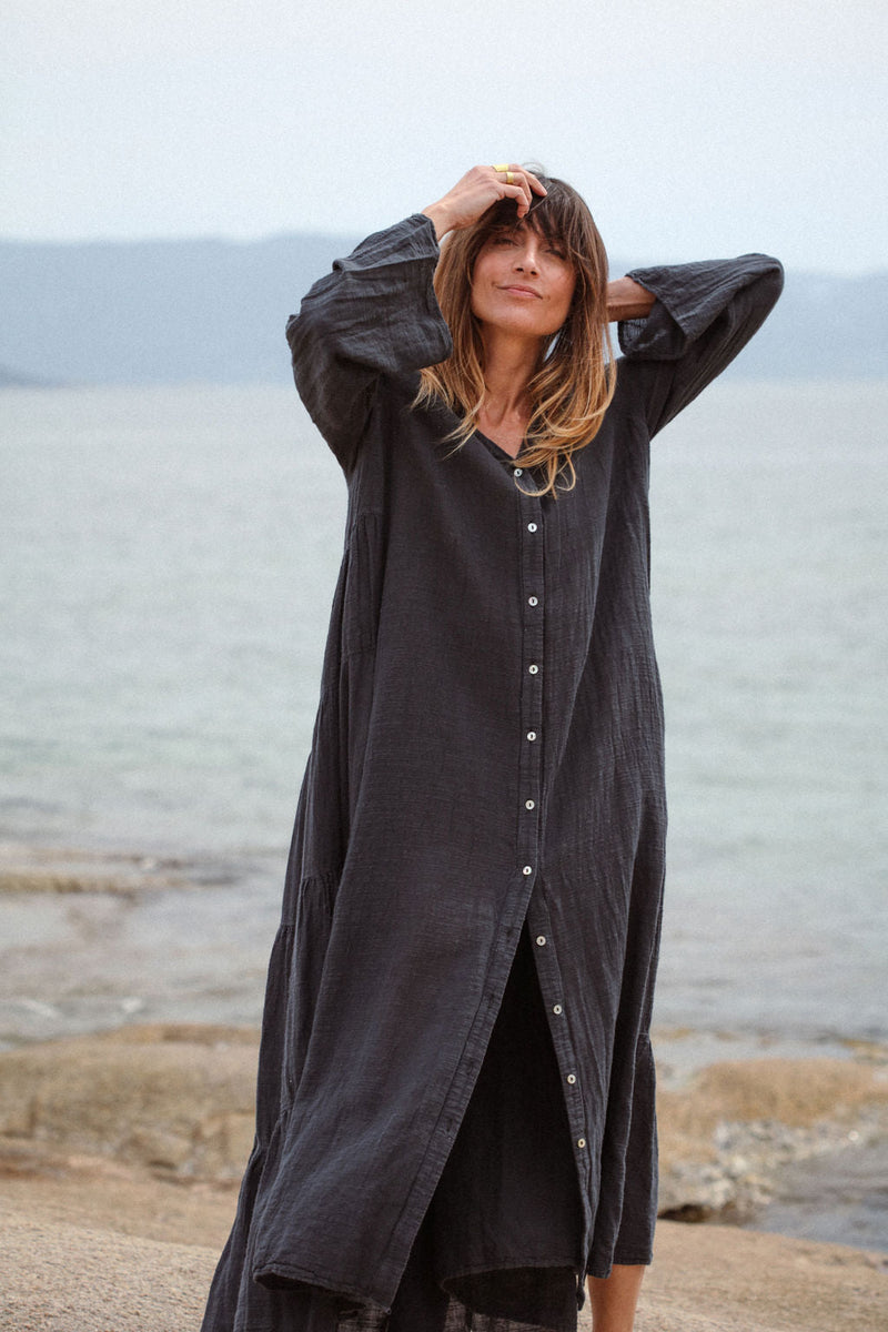 Stella Dress - Carbon