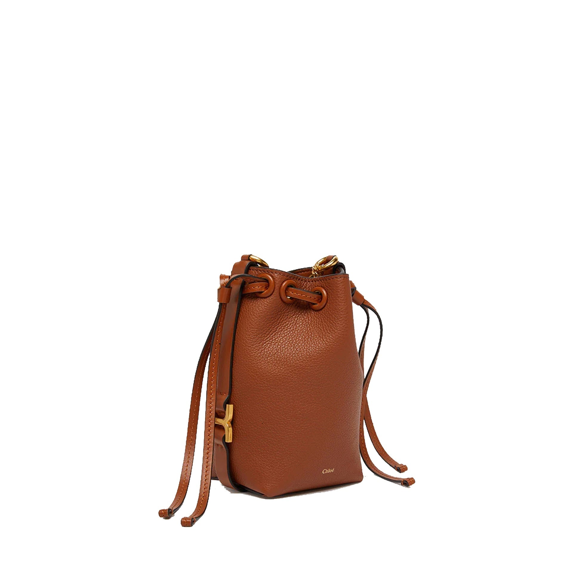 Chloe - Marcie Micro Bucket Bag - Women - Brown