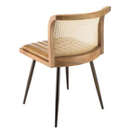 Marcel - Lot De 2 Chaises - Marron/Noir/Bois Clair