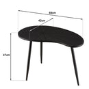 James - Mesa pedestal - Negro