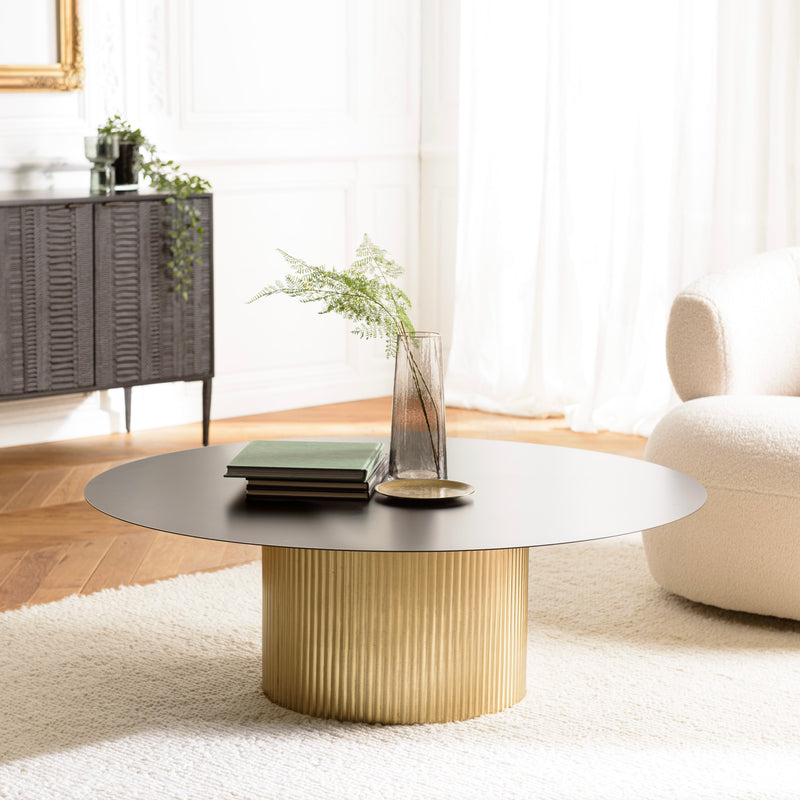 James - Coffee Table - Black/Gold