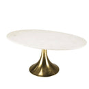 James - Coffee Table - White/Gold