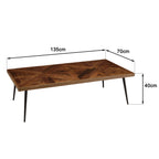Table Basse -  Kiara - Marron Vieilli