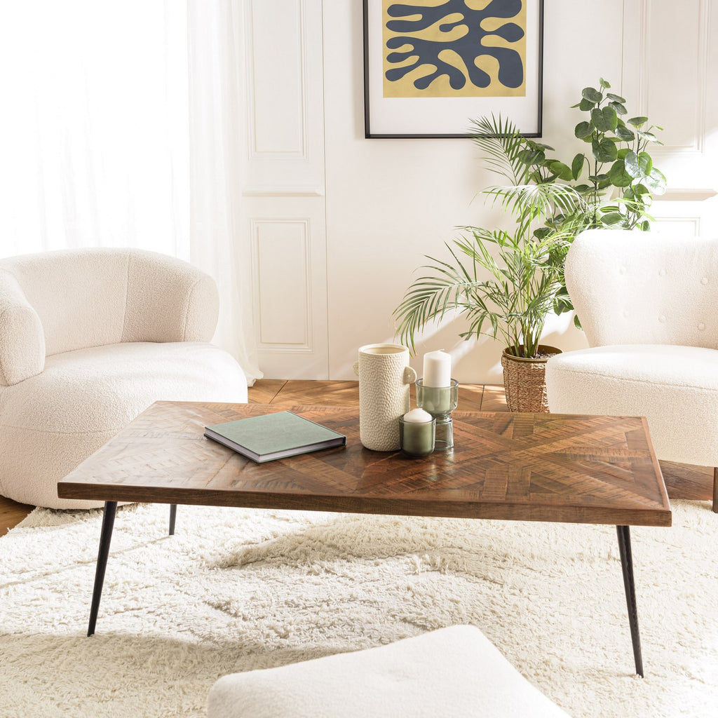Table Basse -  Kiara - Marron Vieilli