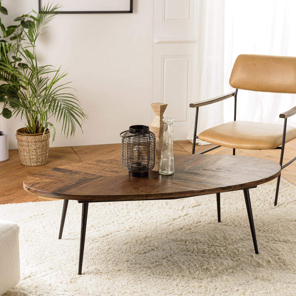 Table Basse -  Kiara - Marron Vieilli