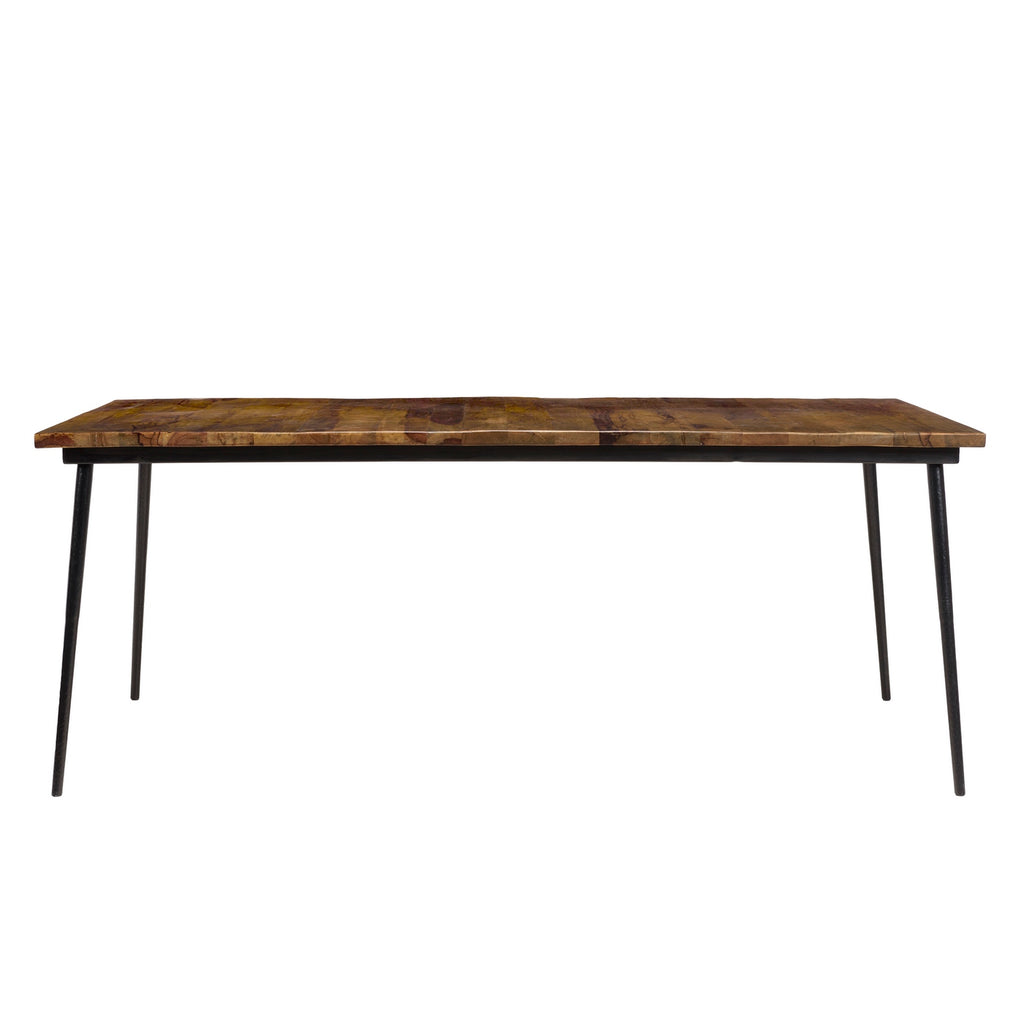 Kiara - Dining Table - Distressed Brown