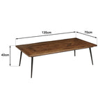 Kiara - Table Basse - Marron Vieilli