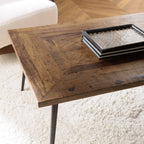 Kiara - Table Basse - Marron Vieilli