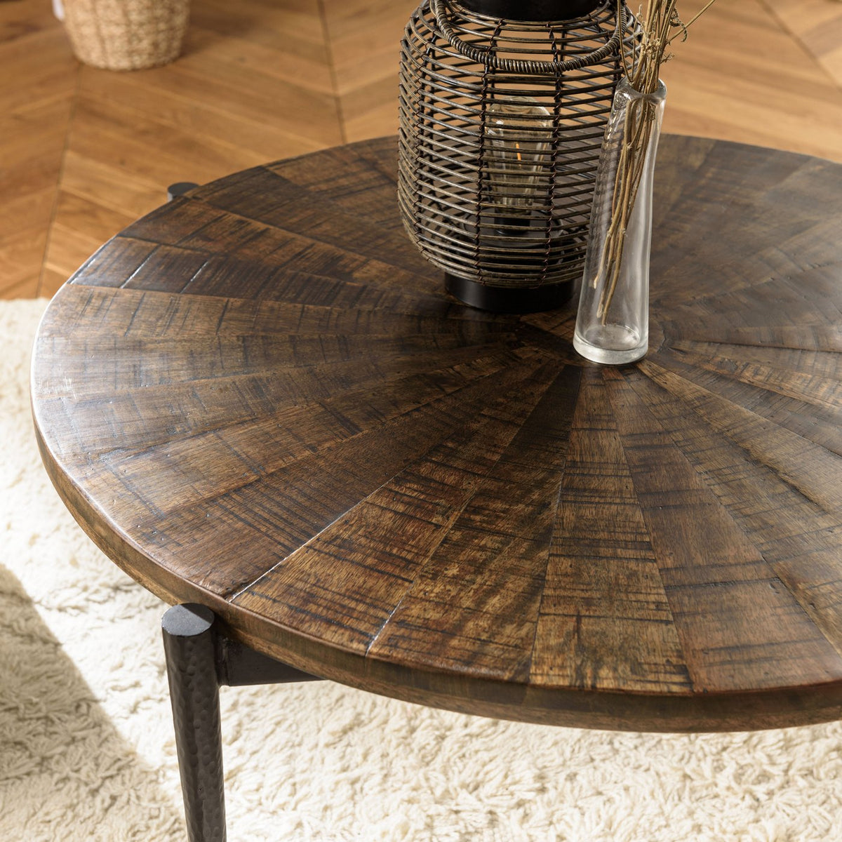 Kiara - Coffee Table - Aged Brown