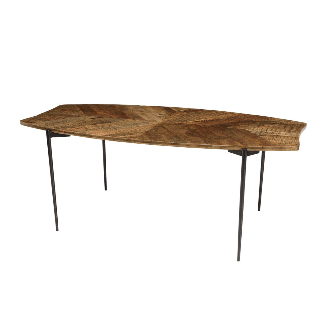 Kiara - Dining Table - Aged Brown