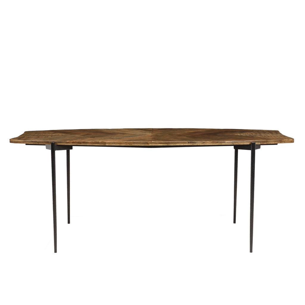 Kiara - Dining Table - Aged Brown