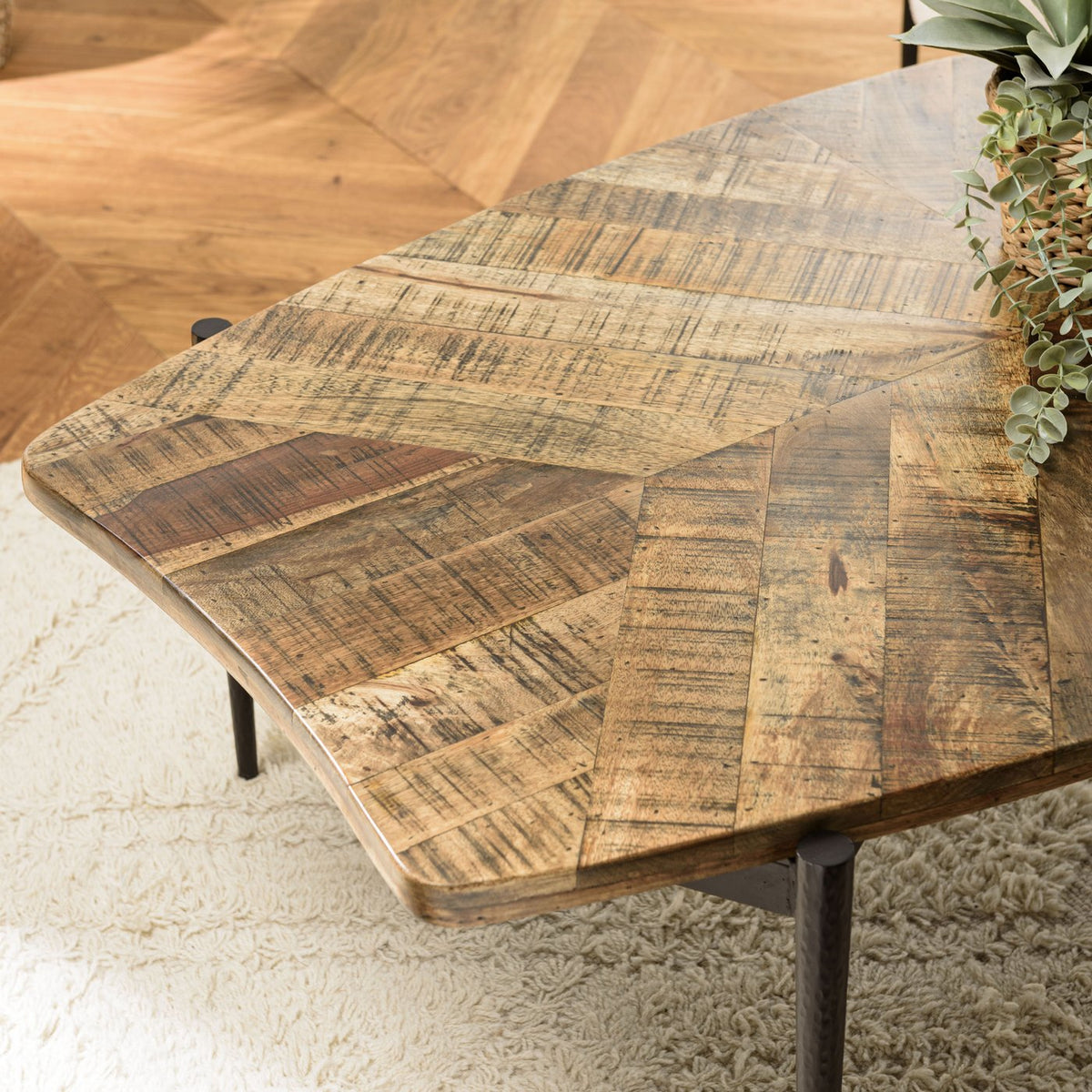 Kiara - Coffee Table - Aged Brown