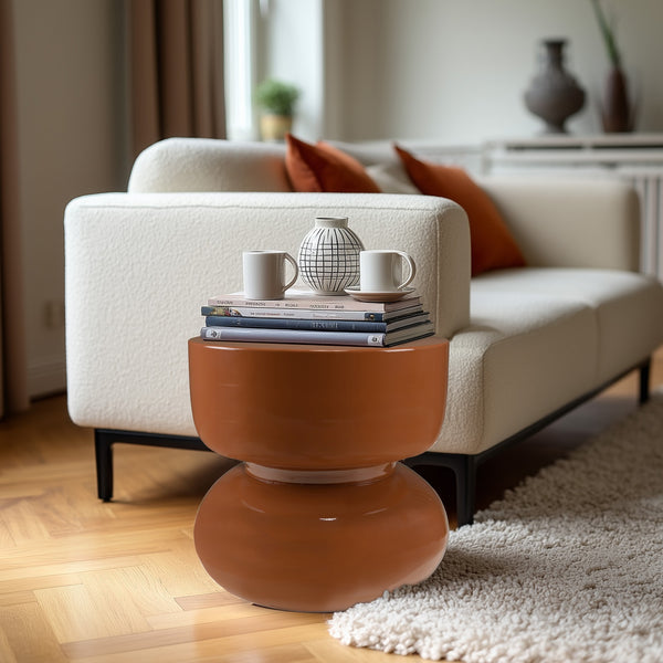 Hortense - Side Table - Brown