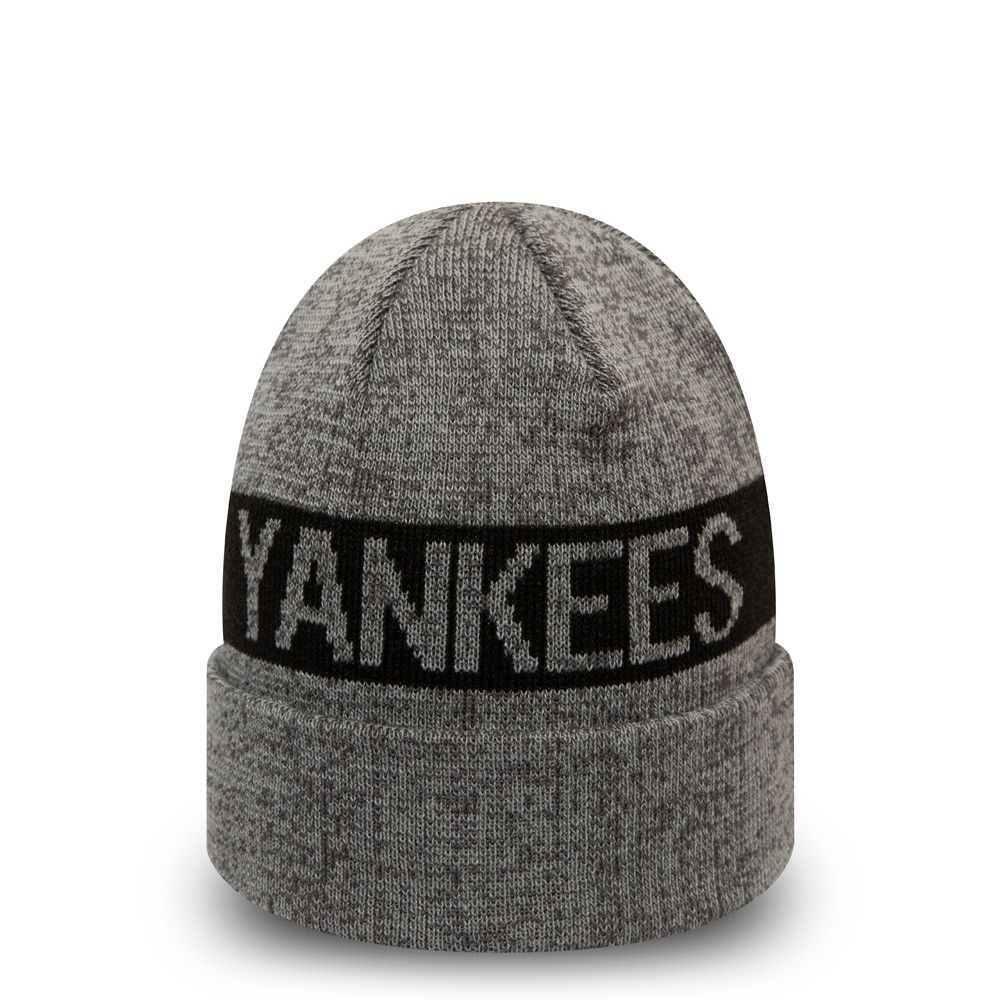 Bonnet New Era Ny Yankees Marl Cuff Knit