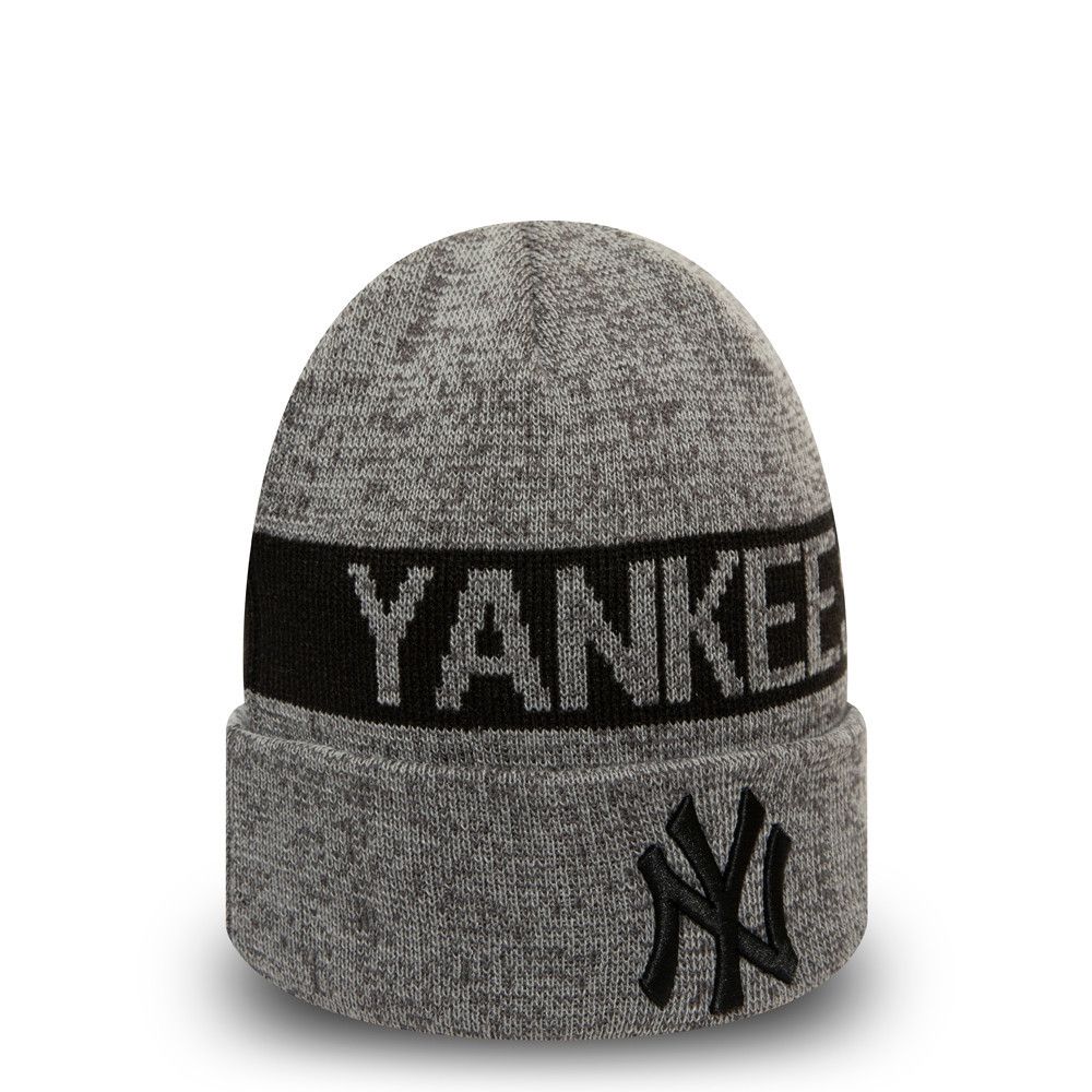 Bonnet New Era Ny Yankees Marl Cuff Knit