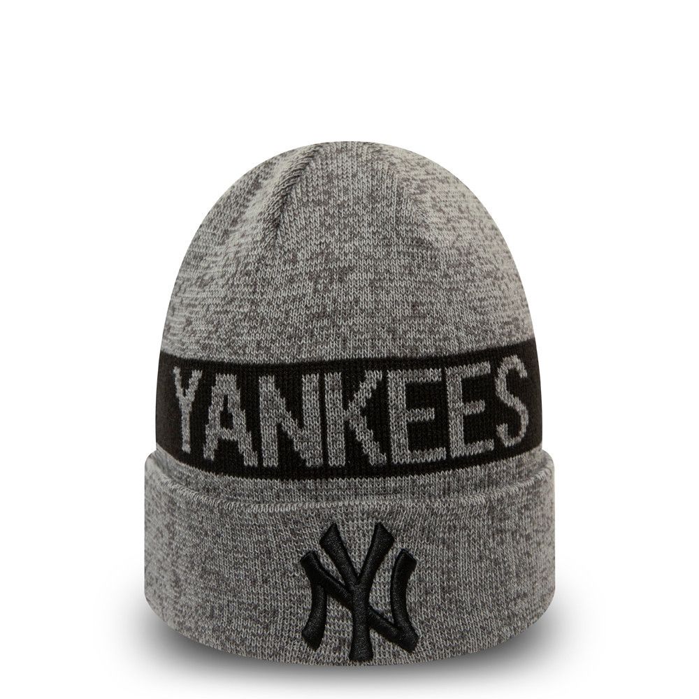 Bonnet New Era Ny Yankees Marl Cuff Knit