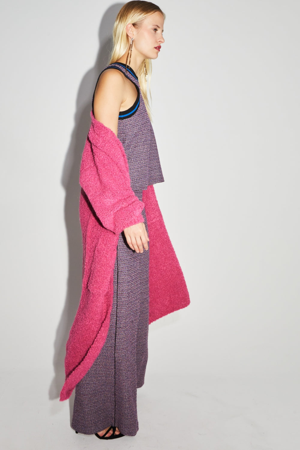 Le Cardigan Esme Bouclettes Rose
