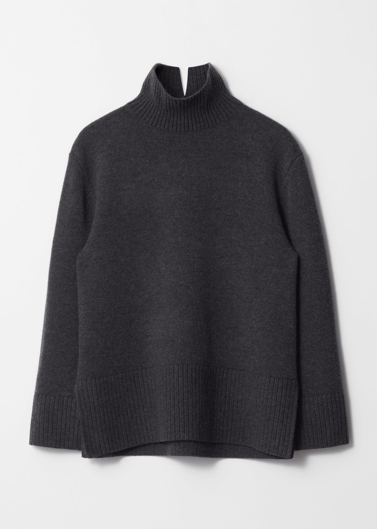 Pull Es Cecilie Col Roulé - Noir