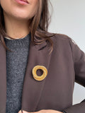 Broche Vintage - Corona Texturizada
