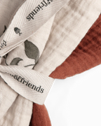 3-Piece Muslin Cloth Set - Honeysuckle