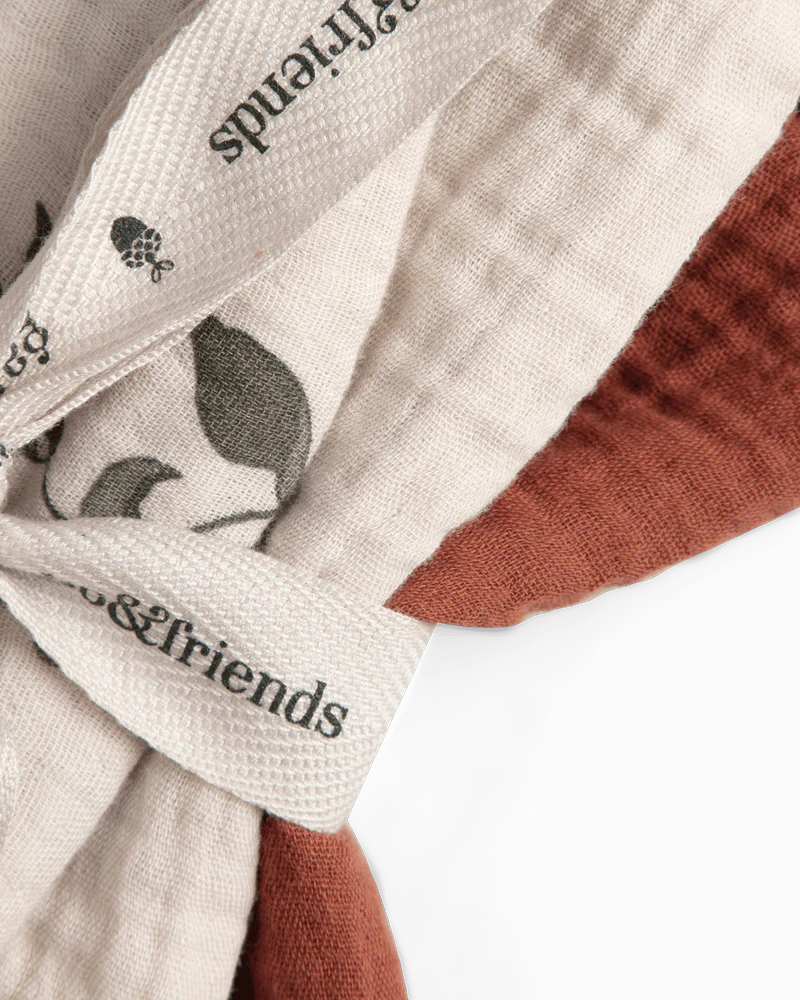 3-Piece Muslin Cloth Set - Honeysuckle