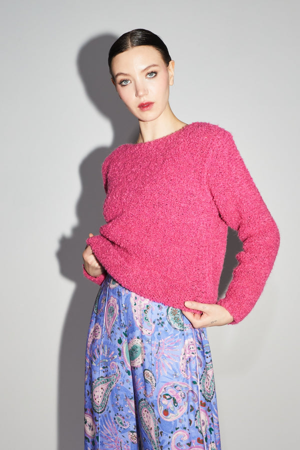 La Maille Gabrielle Bouclettes Pink