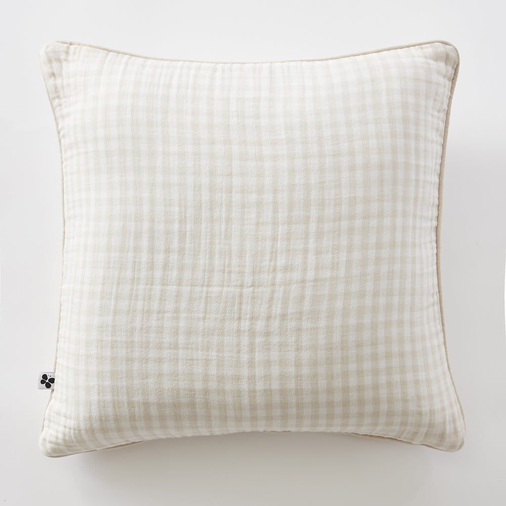 Vickie - Coussin - Gaze De Coton - Pampa