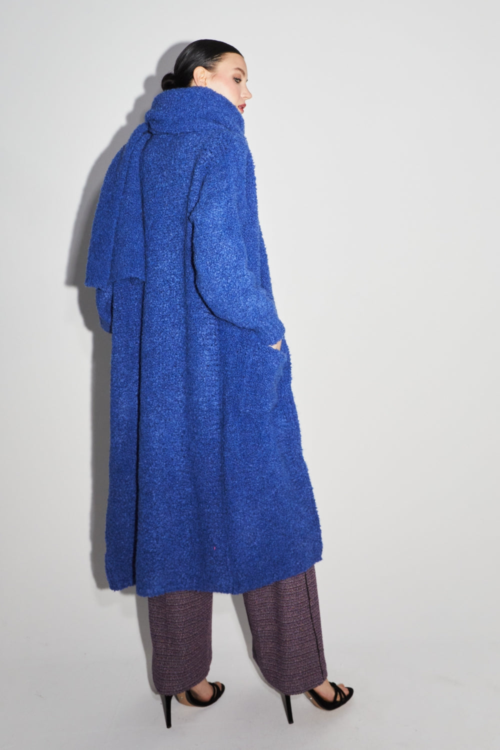 Le Cardigan Esme Bouclettes Bleu