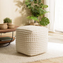 Sacha - Pouf - Bois Clair