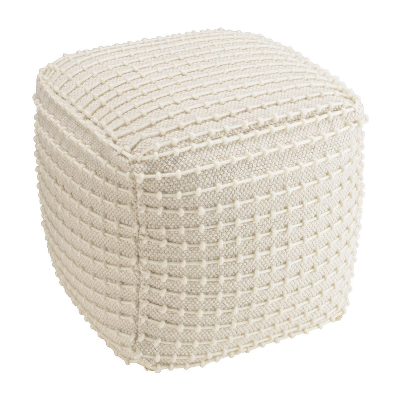 Sacha - Pouf - Bois Clair