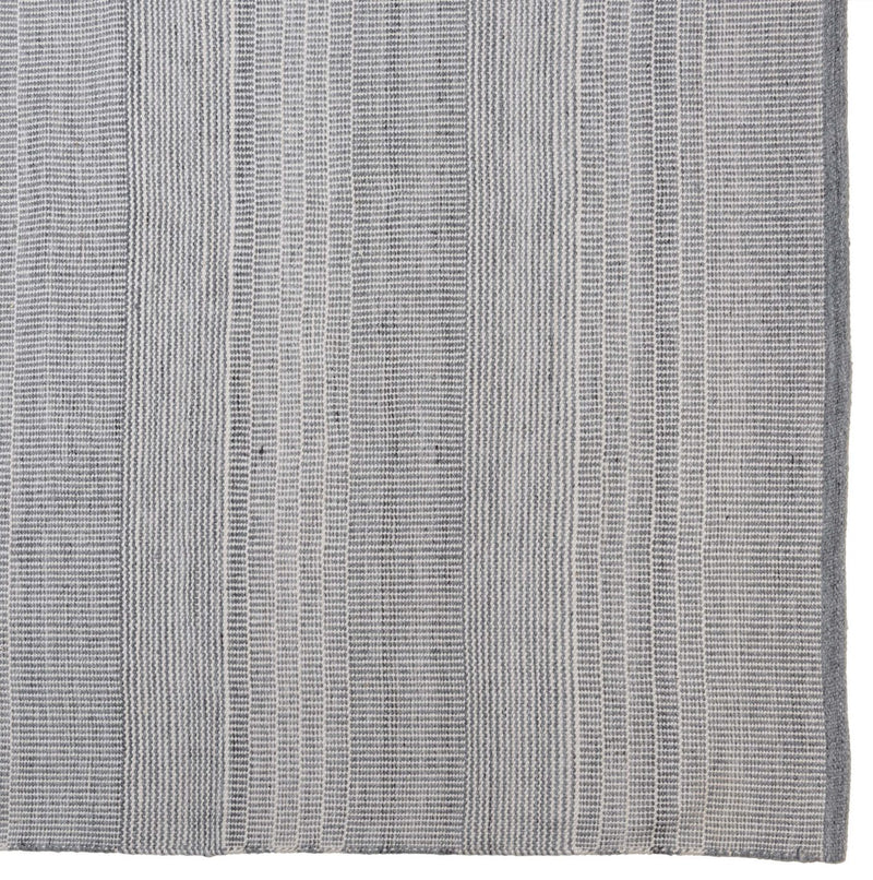 Quentin - Tapis D'Extérieur - Polyéthylène - Gris/Blanc